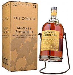 Виски "Monkey Shoulder", gift box with cradle, 4.5 л