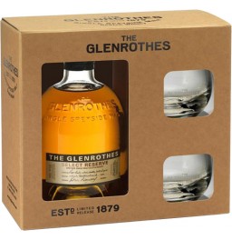 Виски Glenrothes, Single Speyside Malt Select Reserve, with 2 glasses, 0.7 л