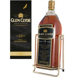 Виски "Glen Clyde" 12 Years Old, with a pouring stand, gift box, 4.5 л