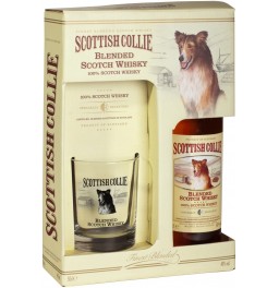 Виски Scottish Collie, gift box and glass, 0.5 л