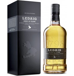 Виски "Ledaig" Aged 10 Years, gift box, 0.7 л