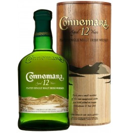 Виски "Connemara" Peated Single Malt, 12 years, wooden box, 0.7 л