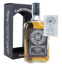 Виски Cadenhead, "Littlemill" 22 Years Old, gift box, 0.7 л