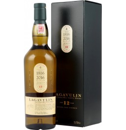 Виски Diageo, "Lagavulin" 12 Years Old (Releas 2016), gift box, 0.7 л