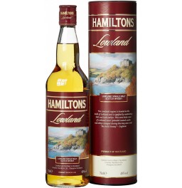 Виски "Hamiltons" Lowland Single Malt, in tube, 0.7 л
