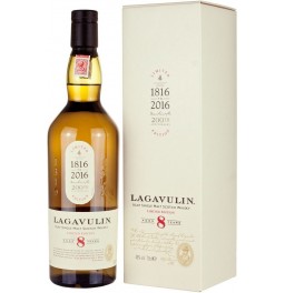 Виски "Lagavulin" 8 Years Old, gift box, 0.7 л