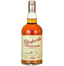 Виски Glenfarclas 2001 "Family Casks" (58,8%), 0.7 л