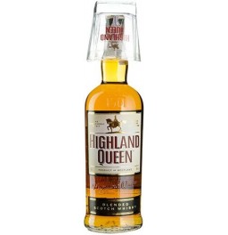 Виски "Highland Queen" 3 Years Old, with glass, 1 л