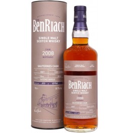 Виски Benriach, "Cask Bottling" Sauternes Cask 10 Years (cask #5807), 2008, in tube, 0.7 л