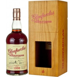 Виски Glenfarclas 1990 "Family Casks" (51,2%), in wooden box, 0.7 л