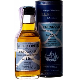 Виски Edradour, "Caledonia" 12 years old, in tube, 50 мл