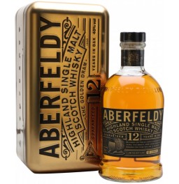 Виски Aberfeldy 12 Years Old, metal box, 0.7 л
