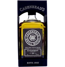 Виски Cadenhead, "Bunnahabhain" 28 Years Old, 1989, gift box, 0.7 л