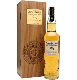 Виски "Glen Scotia" 25 Years Old, wooden box, 0.7 л