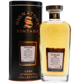 Виски Signatory Vintage, "Cask Strength Collection" Fettercairn 28 Years, 1988, metal tube, 0.7 л