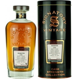 Виски Signatory Vintage, "Cask Strength Collection" Deanston 11 Years, 2006, metal tube, 0.7 л