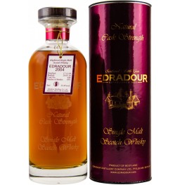 Виски "Edradour" (55.4%), 2004, gift tube, 0.7 л