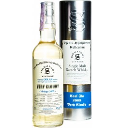 Виски Signatory Vintage, "The Un-Chillfiltered Collection" Caol Ila Very Cloudy 8 Years, 2009, metal tube, 0.7 л