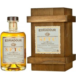 Виски "Edradour" 11 Years Old, Madeira Cask Matured, 2006, wooden box, 0.5 л