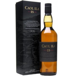 Виски "Caol Ila" 25 Years Old, gift box, 0.7 л