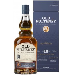 Виски "Old Pulteney" 18 Years Old, gift box, 0.7 л