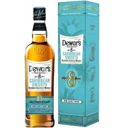 Виски "Dewar's" Caribbean Smooth 8 Years Old, gift box, 0.7 л