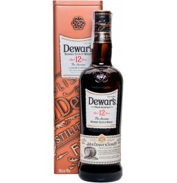Виски "Dewar's" 12 years old, metal box, 0.7 л