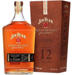 Виски Jim Beam, "Signature Craft", 12 Years Old, gift box, 0.7 л