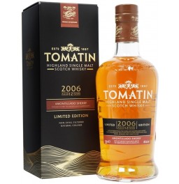 Виски Tomatin, "Limited Edition" Amontillado Sherry, 2006, gift box, 0.7 л