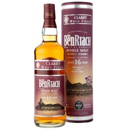 Виски Benriach "Claret Wood Finish" 16 years old, in tube, 0.7 л