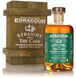 Виски Edradour 13 years, Moscatel Cask Finish, 1997, gift box, 0.5 л