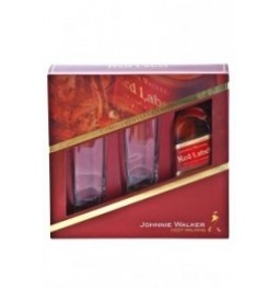 Виски Red Label, with 2-glass box, 0.7 л