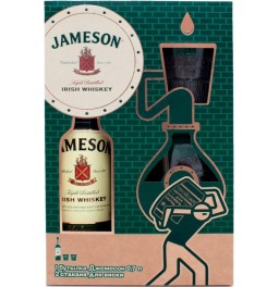 Виски "Jameson", with 2-glass box, 0.7 л
