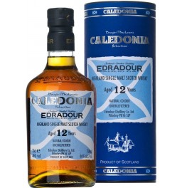 Виски Edradour, "Caledonia" 12 years old, In Tube, 0.7 л