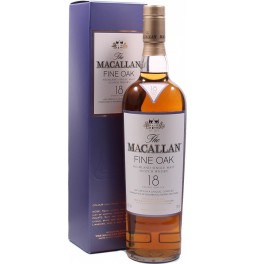 Виски Macallan "Fine Oak" 18 Years Old, with box, 0.7 л