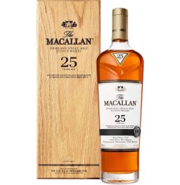 Виски The Macallan 25 Year "Sherry Oak", wooden box, 0.7 л