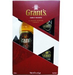 Виски Grant's, Family Reserve, gift box with 2 glasses, 0.7 л