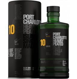Виски Bruichladdich, "Port Charlotte" 10 Years Old, in tube, 0.7 л