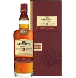 Виски "The Glenlivet" 21 Years Old, wooden box, 0.7 л