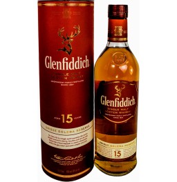 Виски "Glenfiddich" 15 Years Old, in tube, 0.75 л