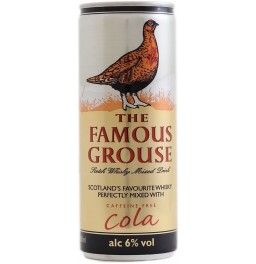 Виски The Famous Grouse Finest &amp; Cola, in can, 250 мл