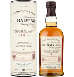 Виски "Balvenie" Caribbean Cask, 14 Years Old, in tube, 0.7 л
