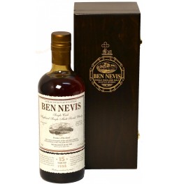 Виски "Ben Nevis" 15 Years Old, wooden box, 0.7 л