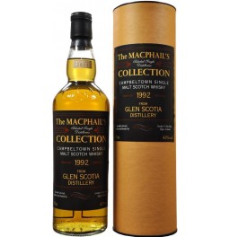 Виски MacPhails Collection from Glen Scotia, 1992, in tube, 0.7 л