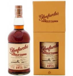 Виски Glenfarclas 1971 "Family Casks" (51%), in gift box, 0.7 л