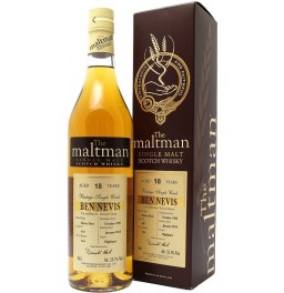 Виски "The Maltman" Ben Nevis 18 Years Old, gift box, 0.7 л