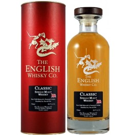 Виски English Whisky, Classic Single Malt, in decanter &amp; gift tube, 0.7 л