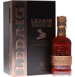 Виски Ledaig "Dusgadh" 42 Years Old, wooden box, 0.7 л