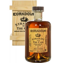 Виски Edradour, Sherry Cask Finish, 10 years, 2004, gift box, 0.5 л