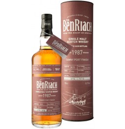 Виски Benriach "Tawny Port Finish", 27 Years Old, 1987, in tube, 0.7 л